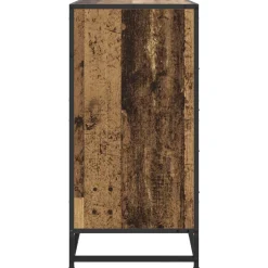 vidaXL Ladenkast 4-Lade Oud hout 70 x 41 x 83,5 cm Bewerkt hout