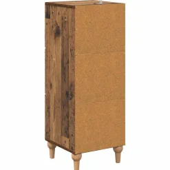 vidaXL Ladenkast 33 x 34,5 x 90 cm Bewerkt hout Oud hout
