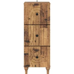 vidaXL Ladenkast 33 x 34,5 x 90 cm Bewerkt hout Oud hout