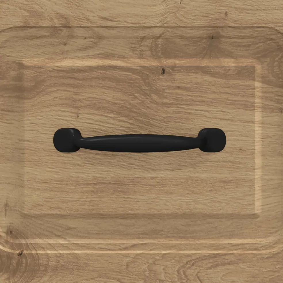 vidaXL Ladenkast 33 x 34,5 x 87 cm Bewerkt hout Artisanaal eiken