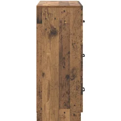 vidaXL Ladenkast 66 x 34,5 x 87 cm Bewerkt hout Oud hout