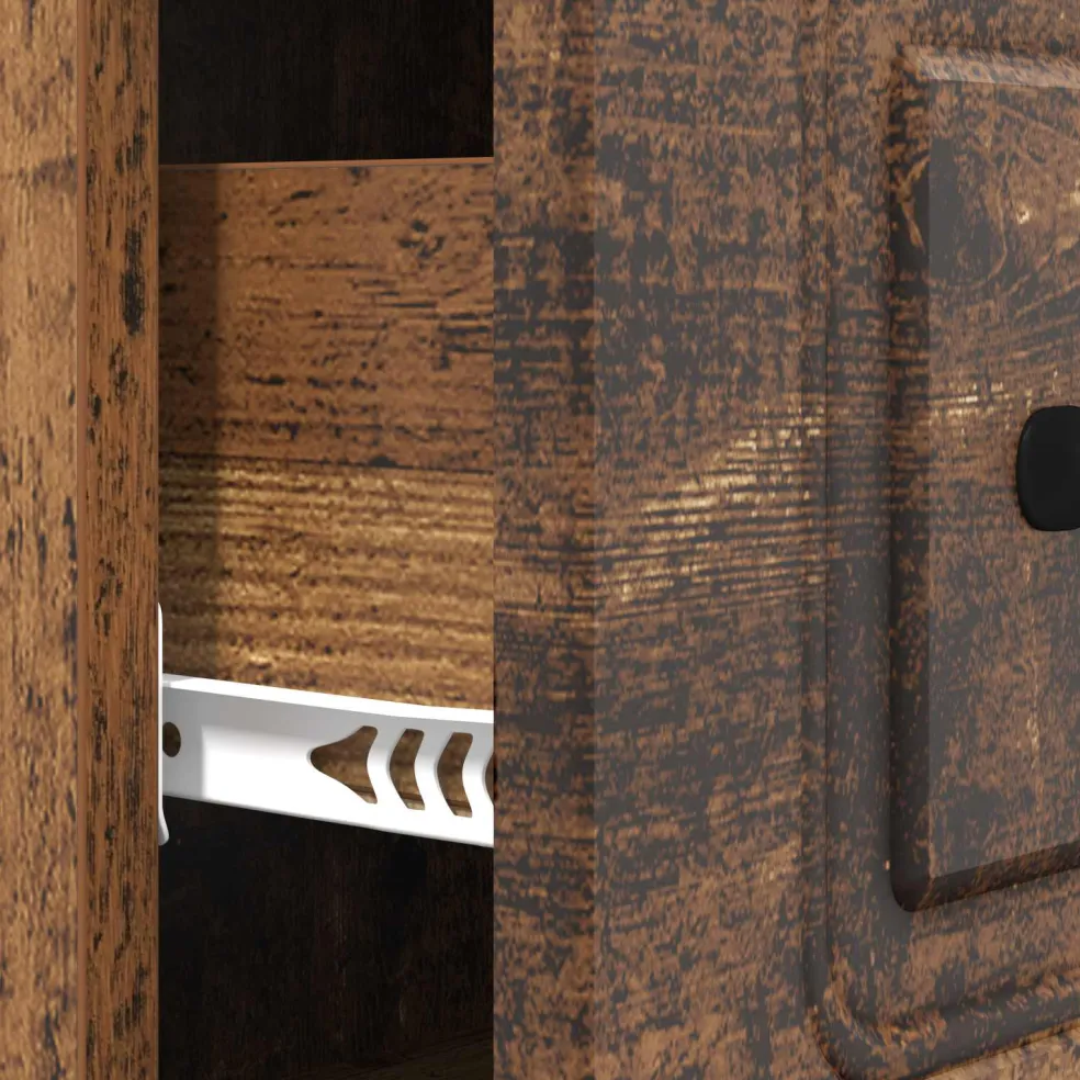 vidaXL Ladenkast 66 x 34,5 x 87 cm Bewerkt hout Oud hout