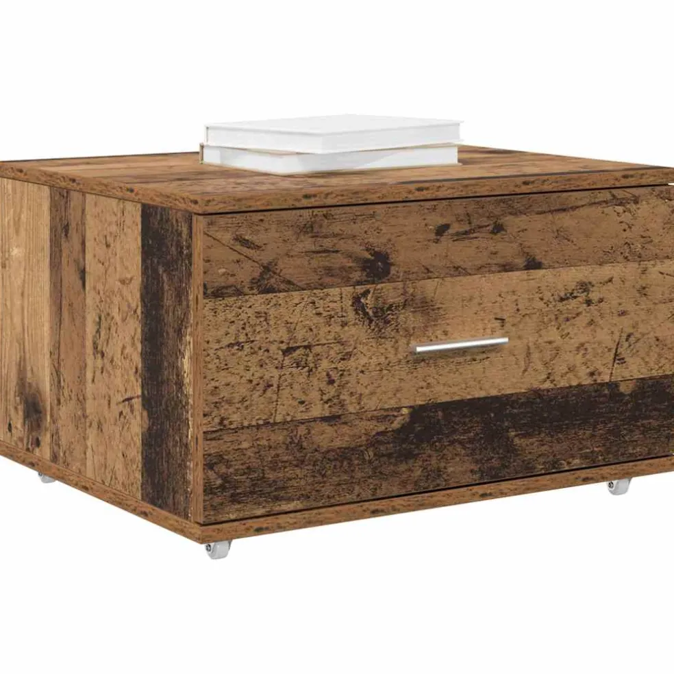 vidaXL Ladenkast 55 x 45 x 31 cm Oudhout