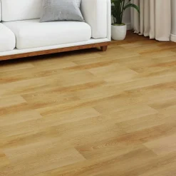 vidaXL Laminaatvloer Goudbruin 101 x 20 x 0,8 cm 5 st Bewerkt hout