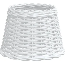 vidaXL Lampenkap Ø30x20 cm wicker wit