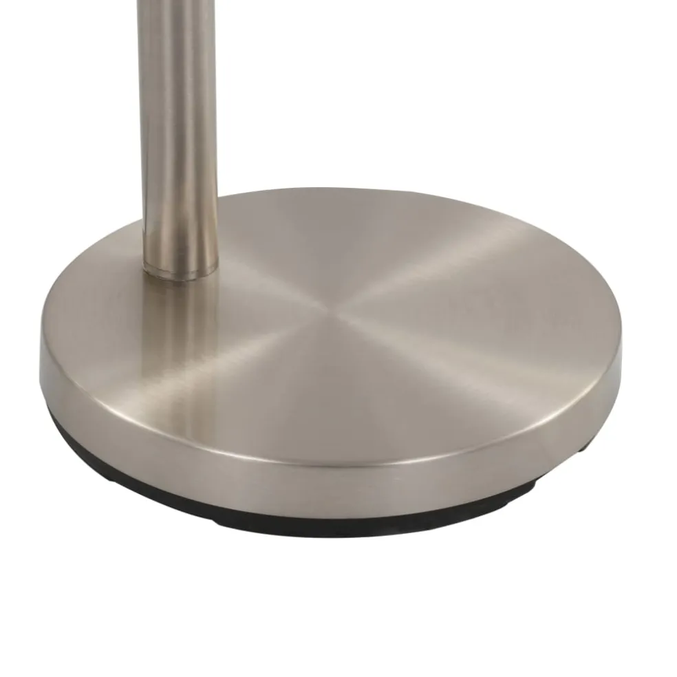 vidaXL Lamp staand 5xE14 200 cm zilverkleurig