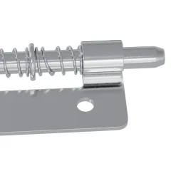 vidaXL Latch 2 st zilver 46 x 17 x 1,2 mm Staal