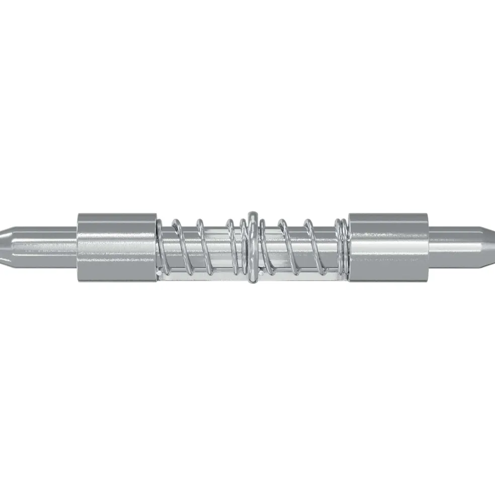 vidaXL Latch 2 st zilver 46 x 17 x 1,2 mm Staal