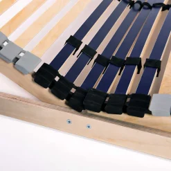 vidaXL Lattenbodems 2 st met 42 latten 7 zones 70x200 cm