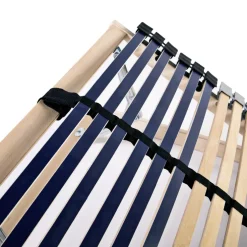vidaXL Lattenbodems 2 st met 42 latten 7 zones 70x200 cm