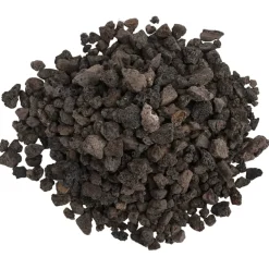vidaXL Lavastenen 10 kg 1-2 cm zwart