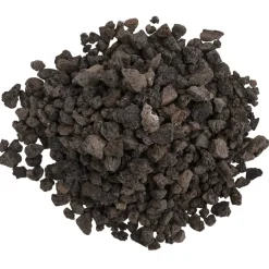 vidaXL Lavastenen 10 kg 1-2 cm zwart