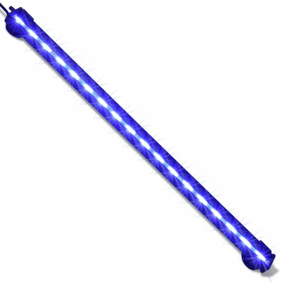 vidaXL LED-aquariumlamp met bubbels RGB 48 cm