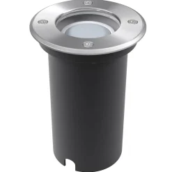 vidaXL LED-Grondspots buiten 3 stuks rond