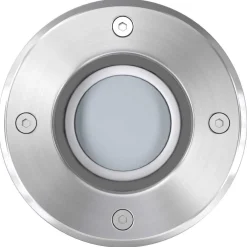 vidaXL LED-Grondspots buiten 3 stuks rond