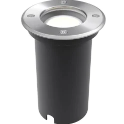 vidaXL LED-Grondspots buiten 3 stuks rond