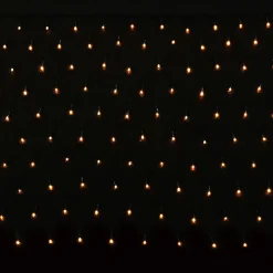 vidaXL Led Net Donkergroen
