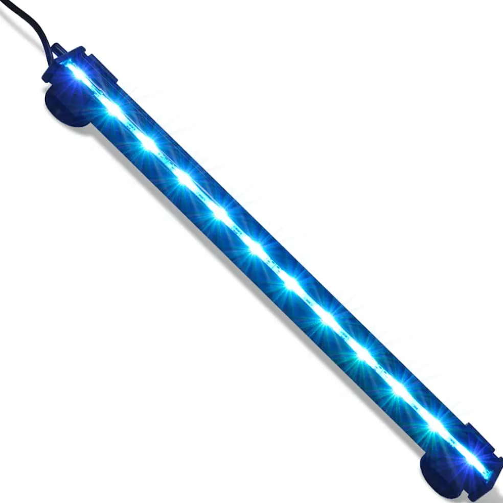 vidaXL LED-onderwaterlamp voor aquarium met bubbels RGB 32 cm