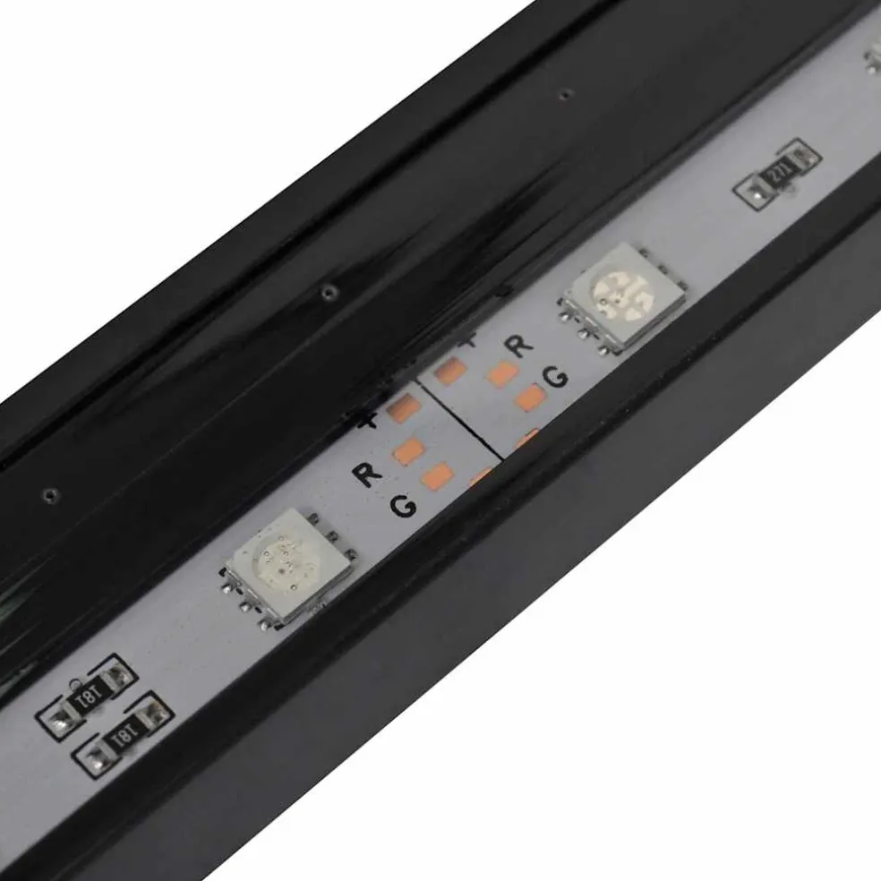 vidaXL LED-onderwaterlamp voor aquarium met bubbels RGB 32 cm