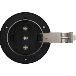 vidaXL LED-solarlampen rond 12 cm wit 6 st