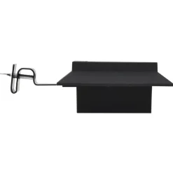 vidaXL LED-solarlampen vierkant 12 cm zwart 6 st