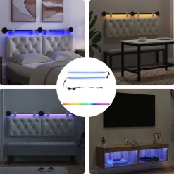 vidaXL LED-strip 110 cm Meerkleurig PVC