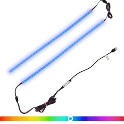 vidaXL LED-strip 110 cm Meerkleurig PVC