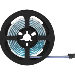 vidaXL LED-strip 2 st Zwart en transparant Koper en kunststof
