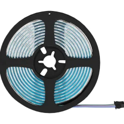 vidaXL LED-strip 2 st Zwart en transparant Koper en kunststof