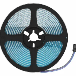 vidaXL LED-strip 2 st Zwart en transparant Koper en kunststof