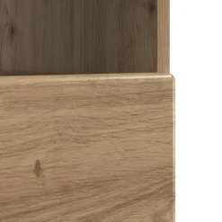 vidaXL LED tv-meubel Artisanaal eiken Bewerkt hout