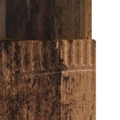 vidaXL LED tv-meubel Oud hout Bewerkt hout