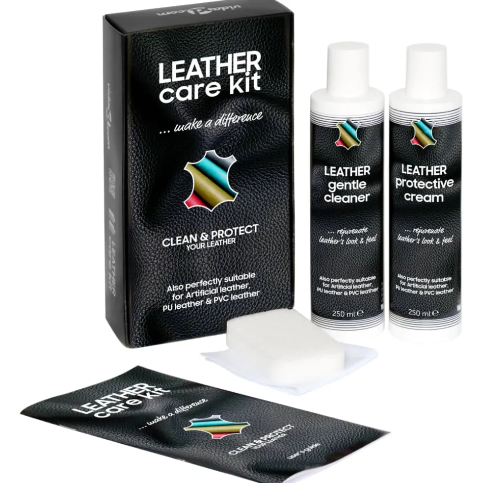 vidaXL Leerverzorgingsset 2x250 ml CARE KIT