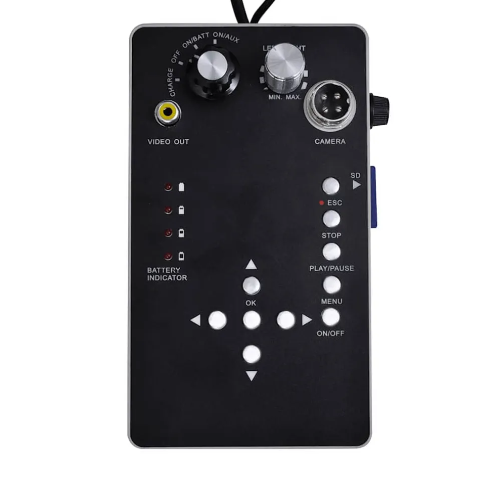 vidaXL Leidinginspectiecamera 30 m met DVR-schakelkast