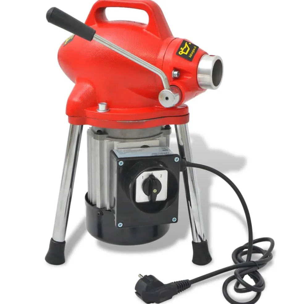 vidaXL Leidingsreinigingsmachine 250 W 12,5mx16mm 4,5mx9,5mm