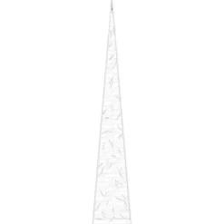vidaXL Lichtkegel decoratief LED 90 cm acryl warmwit