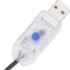 vidaXL Lichtslinger compact met 400 LED's warmwit 13 m PVC