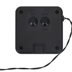 vidaXL Lichtsnoeren 2 st met 2x200 LED's solar binnen/buiten blauw