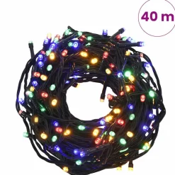 vidaXL Lichtsnoer met 400 LED's en 8 effecten 40 m meerkleurig