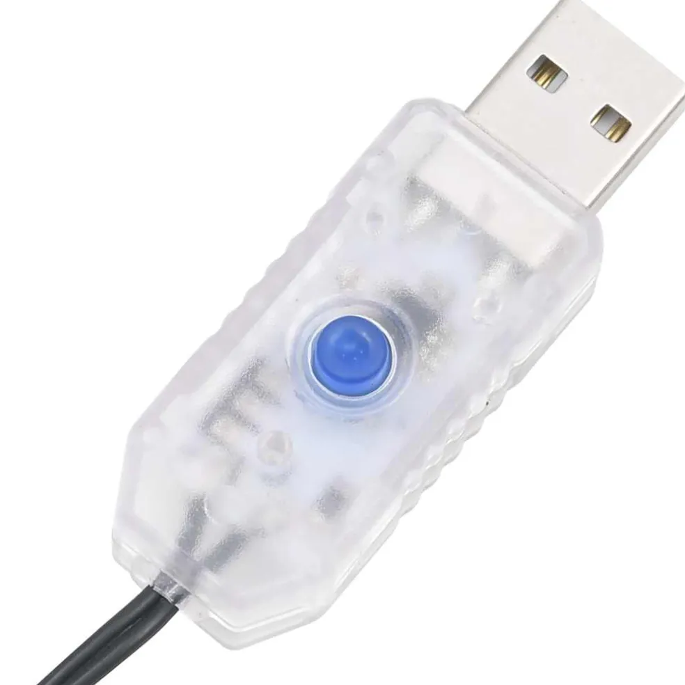vidaXL Lichtsnoer met 400 LED's en 8 effecten 40 m meerkleurig