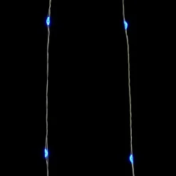 vidaXL Lichtsnoer met 400 microLED's blauw 8 functies 40 m