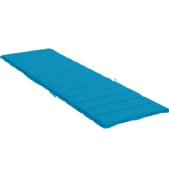 vidaXL Ligbedkussen 200x50x3cm oxford stof blauw