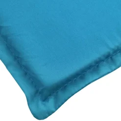 vidaXL Ligbedkussen 200x50x3cm oxford stof blauw
