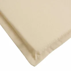 vidaXL Ligbedkussen 186x58x4 cm oxford stof beige