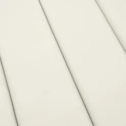 vidaXL Ligbedkussen 200x50x4 cm stof gemêleerd crèmekleurig