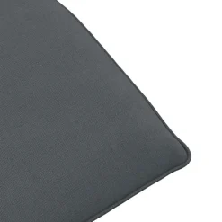 vidaXL Ligstoel inklapbaar 175x54x8,5 cm Oxford stof antracietkleurig