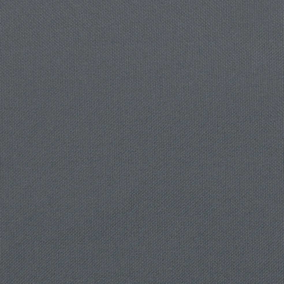 vidaXL Ligstoel inklapbaar 175x54x8,5 cm Oxford stof antracietkleurig