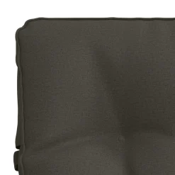 vidaXL Ligstoel Kussen VIANEN 100% Polyester Antraciet 200 x 50 x 8 cm