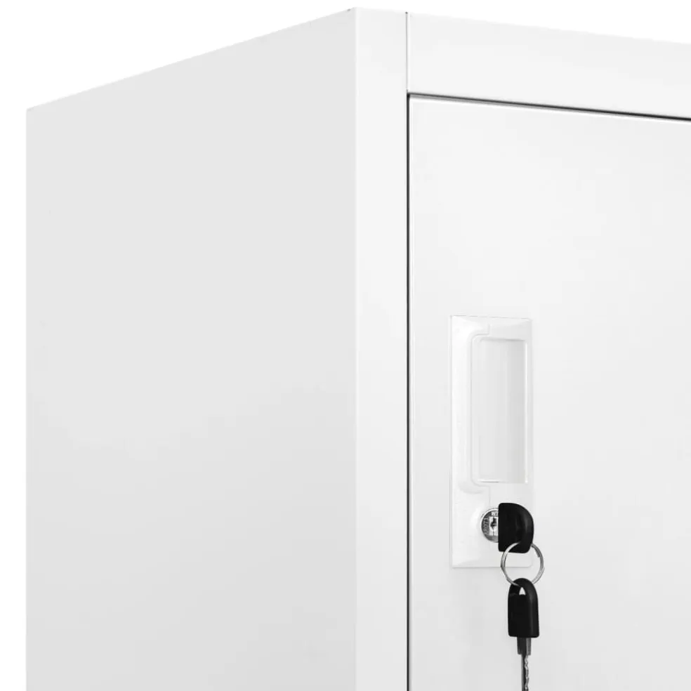vidaXL Lockerkast met 12 compartimenten 90x45x180 cm