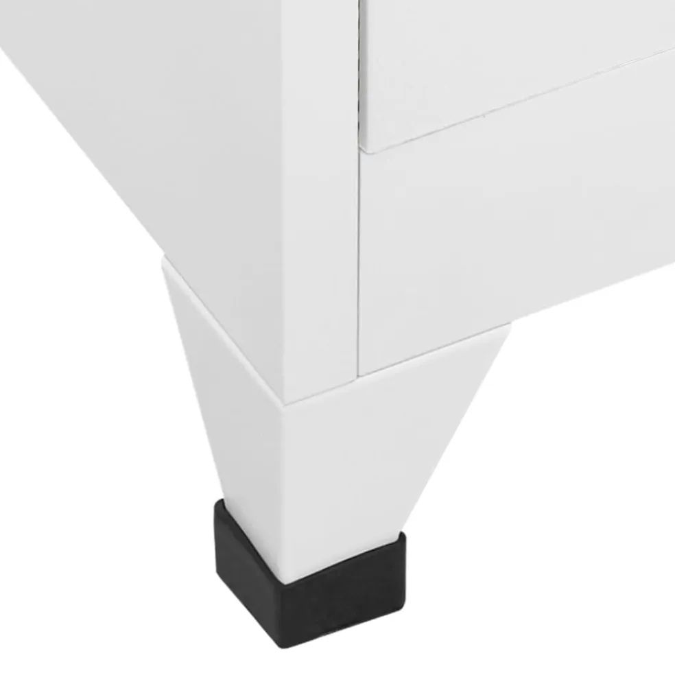 vidaXL Lockerkast met 12 compartimenten 90x45x180 cm